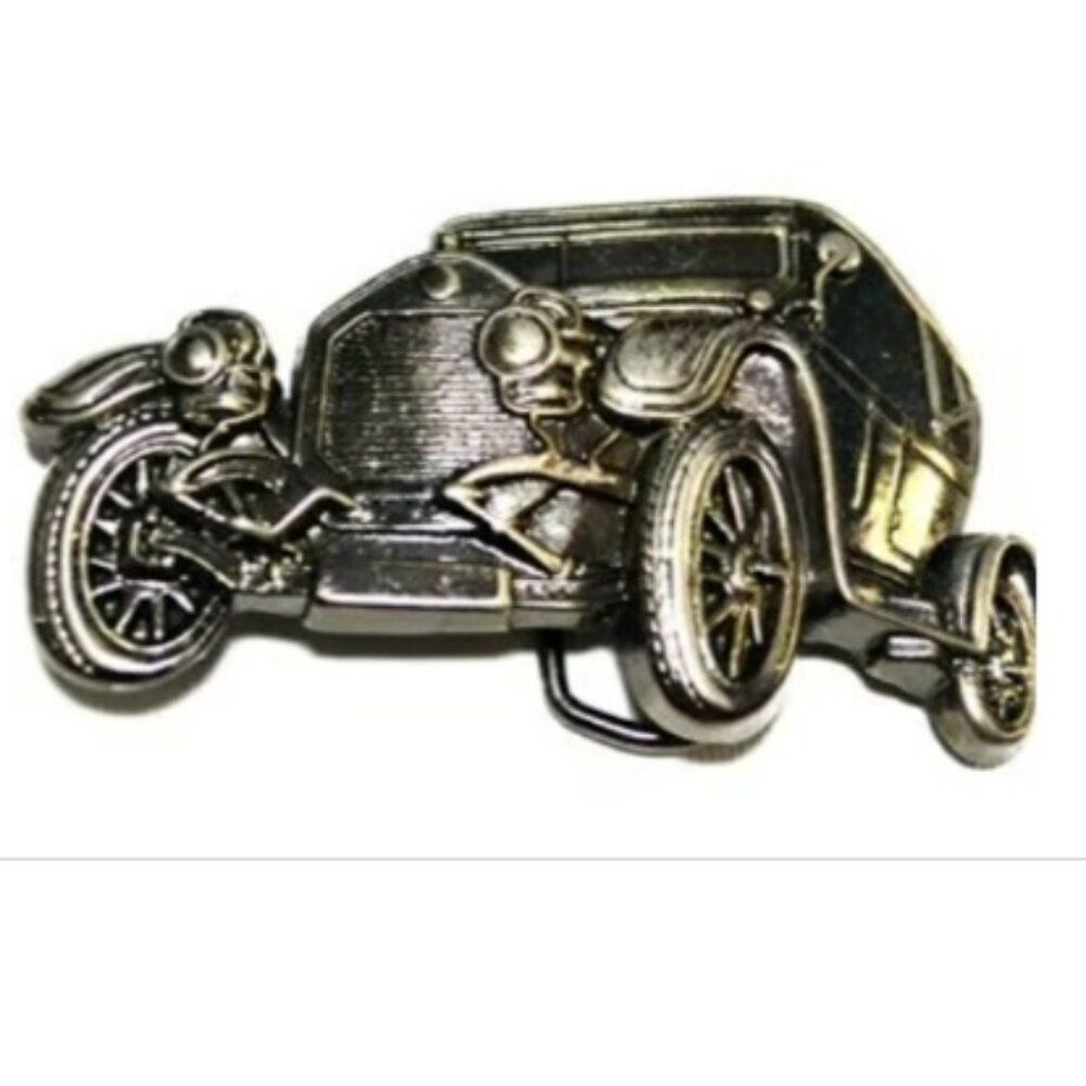 Hot Rod Car Belt Buckle Metal Decorative Belts Accessories